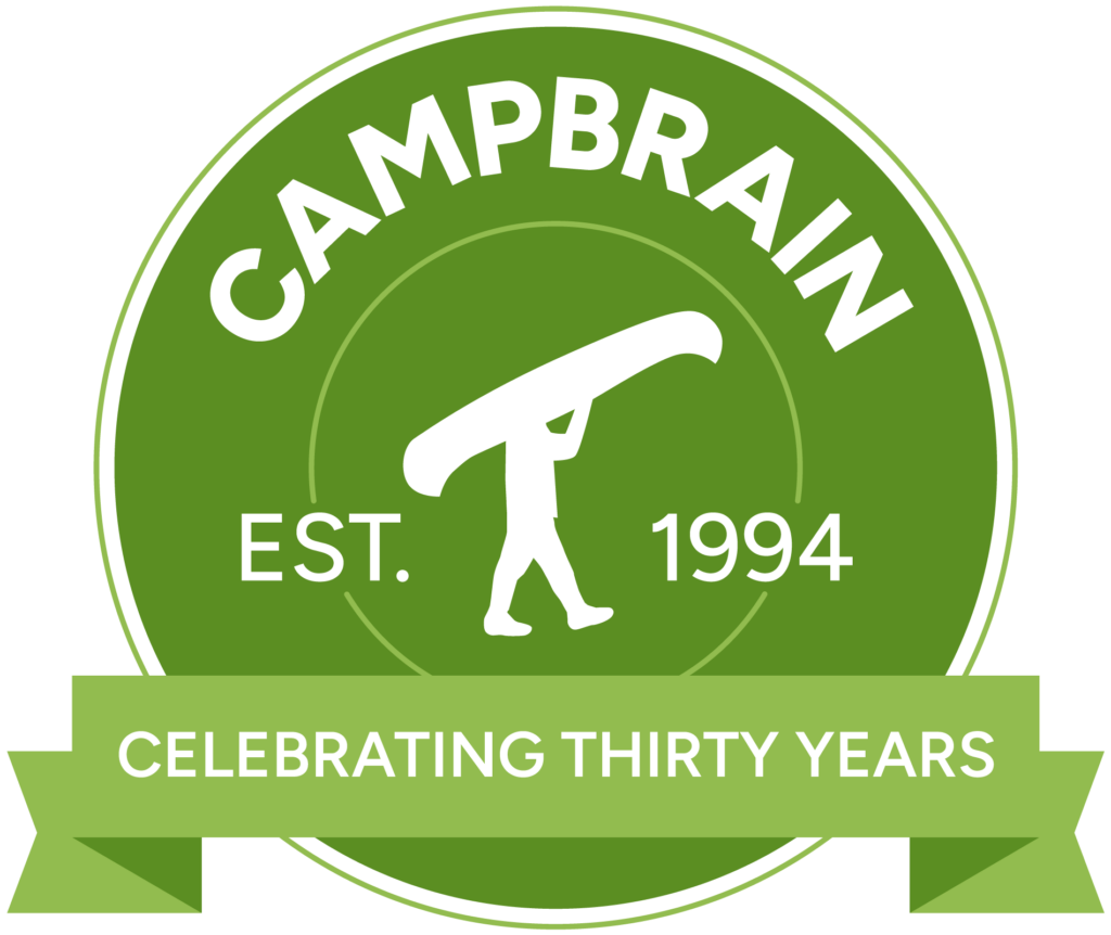 CampBrain 30th Anniversary logo